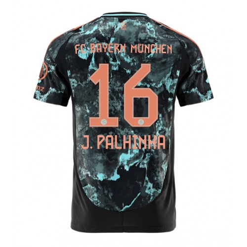 Fotbalové Dres Bayern Munich Joao Palhinha #16 Venkovní 2024-25 Krátký Rukáv